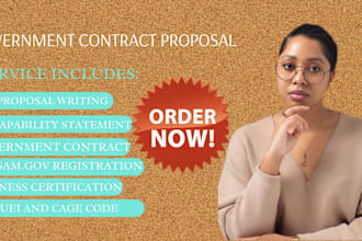 do business plan respond to rfp US government contract  bid proposal grant llc