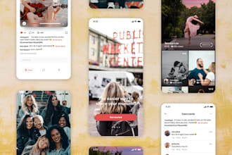 develop or clone social media, taxi app, android and ios app