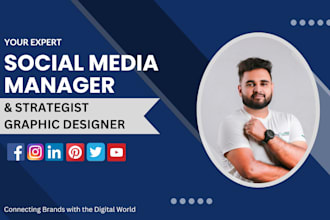 be your social media manager and content designer