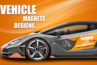 create magnetic signs for cars, trucks, van, vehicles expert