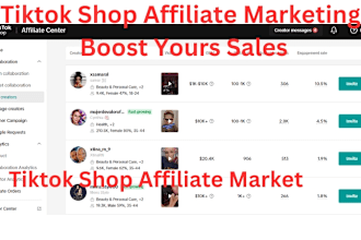manage your tiktok shop affiliate marketing, boost sales tiktok shop ads