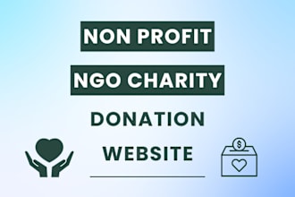 build a custom nonprofit ngo, charity, and donation website