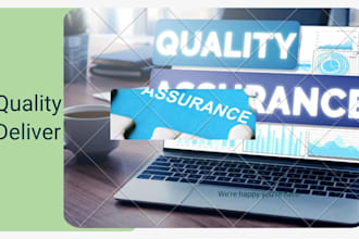 deliver QA detailed software testing manual and automation