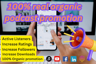 do organic podcast promotion to grow new audiences globally