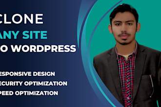 develop , clone,  duplicate website to wordpress or figma to wordpress