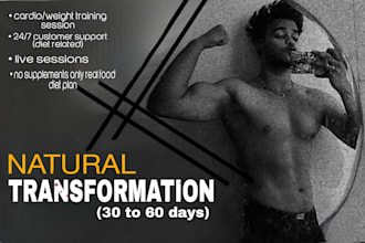 be your personal fitness trainer and nutrition coach
