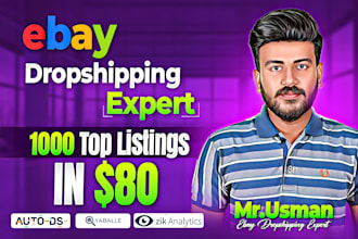 do amazon to ebay dropshipping product research and top listings