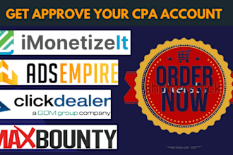 approve best CPA and affiliates networks