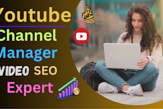 best youtube video SEO expert optimization, channel growth manager