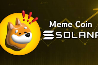 be your solana meme coin developer, solana website design, sol coin