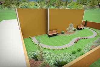design 3d landscape for your lawn