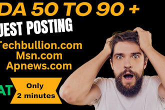 publish guest post on high da sites, premium backlinks
