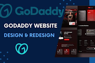 design ,redesign and revamp your godaddy website