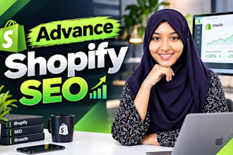 do advance shopify SEO services in ecommerce website for google top position