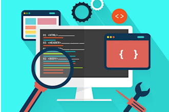 work as a front end, back end, web developer