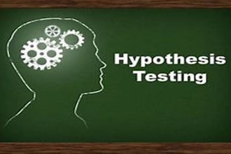 do any task related to hypothesis testing and regression
