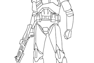 draw a coloring page for you
