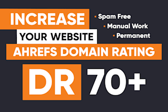 increase dr ahrefs dr increase of your website