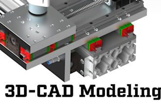 do 3d cad modeling and engineering for you