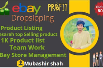 ebay 2 step dropshipping as VA