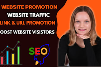 promote your website, do link promotion to increase organic website traffic