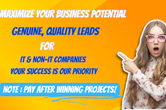 do virtual assistant lead generation or linkedin research