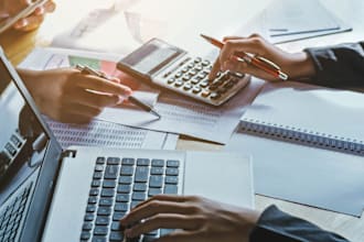 do your business planning, budgeting, bookkeeping accounting assignments