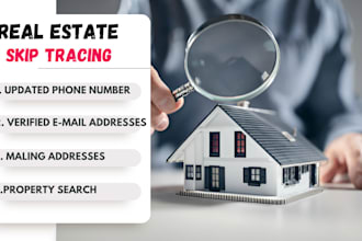 provide skip tracing services for real estate