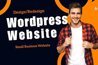 build professional wordpress website design redesign for small businesses