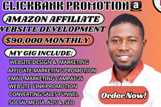 build autopilot clickbank sales funnel amazon website, affiliate marketing