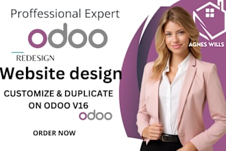 design odoo ecommerce website,odoo customization on odoo v16, odoo v17 migration