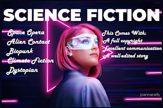 ghostwrite, write an intriguing sci fi story, novel, ebook