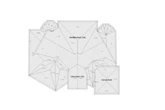 do any type of roof sketch at xactimate only in five dollars