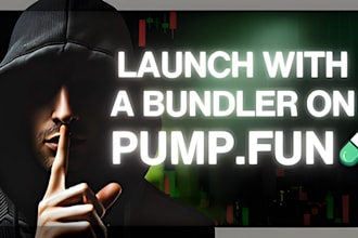 make meme coin bundler, volume, rank bot on solana, pumpfun, pumpswap, sui, evm