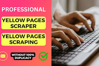 do yellow pages scraping with email list extraction