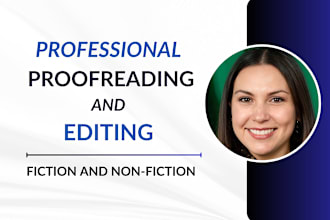 proofread, edit,  grammar check and spell check english document