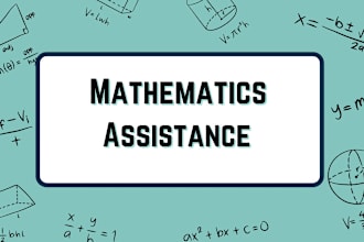 assist you in maths calculus algebra and discrete maths