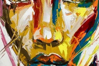 draw abstract painting art or color abstract art for you