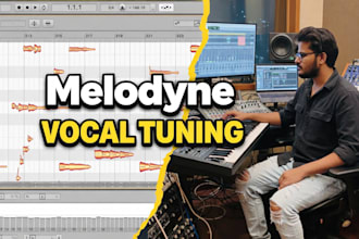 manually tune your vocals using melodyne