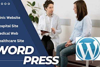 develop dynamic wordpress website for clinic and hospital