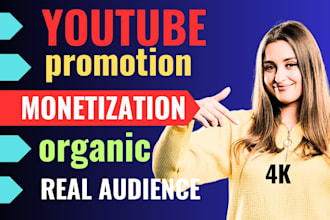do organic youtube promotion for monetization