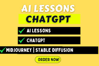 teach you how to use chatgpt midjournney and leonardo like a pro