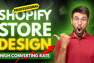 create professional shopify store with premium theme