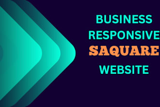 build business square website design or square online store