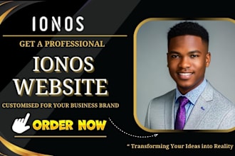 ionos website design ionos website redesign, ionos seo setup