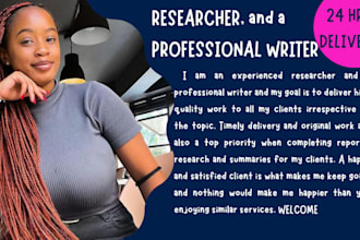 write reports, research projects, and summaries in apa, mla