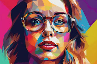 make a beautiful wpap pop art portrait