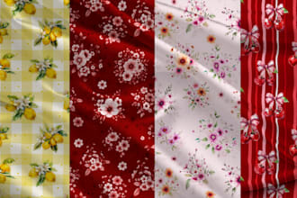 design seamless pattern for textile fabric prints