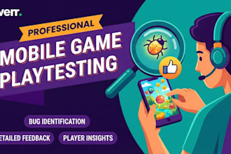 playtest and review your mobile game