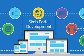 develop any web portal